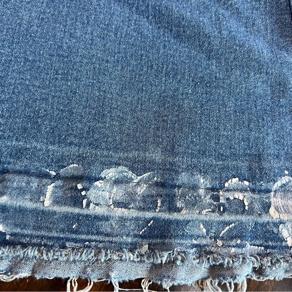 Denim Skirt, Be Girl, comfortable for walking, distressed jeans skirt - Picture 9 of 9